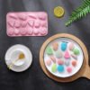 Vedini16 cavity Fruit Banana Apple Strawberry Cake Decoration Mold Handmade Chocolate Mold,DIY Kit Mold JKB-3448 - Image 3