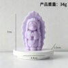 Vedini Praying Girl With Heart Aromatherapy Ornament Silicone Mold DIY Girl Angel Candle Decoration Mold JKB-3482