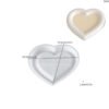 Vedini Concrete Heart Shaped Tray Silicon Mold JKB-3472 - Image 3