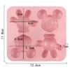 Vedini 4 Cavity Mouse Gloves Silicone Mold JKB-3452 - Image 5