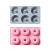 Vedini 6 Cavity Patterned Donut Silicone Mold For Making Soaps And DIY Kits JKB-3451 - Image 4