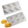 Vedini 6 Cavity Mango Fruit Silicon Mold JKB-3461