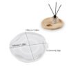 Vedini Concrete Irregular Round Tray Silicone Mold JKB-3467 - Image 4