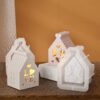 Vedini Concrete Love Hollow House Candle Holder Silicon Mold JKB-3471 - Image 4