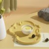 Vedini Concrete Embossed Lace Tray Resin Silicone Mold Glue DIY Asymmetrical European Plaster Storage Tray Fruit Tray JKB-3476 - Image 2
