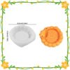 Vedini Concrete New Style Evil Pumpkin Bubble Coaster Silicone Mold Halloween DIY Embossed Ghost Face Plaster Tray JKB-3478 - Image 2