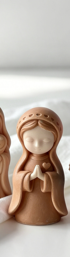 Vedini Praying Girl Silicon Mold JKB-3483 - Image 4