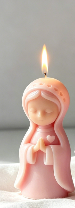 Vedini Praying Girl Silicon Mold JKB-3483 - Image 3