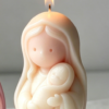 Vedini Angel With Baby Candle Silicon Mold JKB-3489 - Image 4
