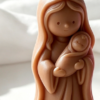 Vedini Angel With Baby Candle Silicon Mold JKB-3489 - Image 3