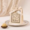 Vedini Window Gift Bag with Ribbon & Handle – Decorative Floral Gift Packaging Bag – 4 Designs(pack of 10) - Image 7