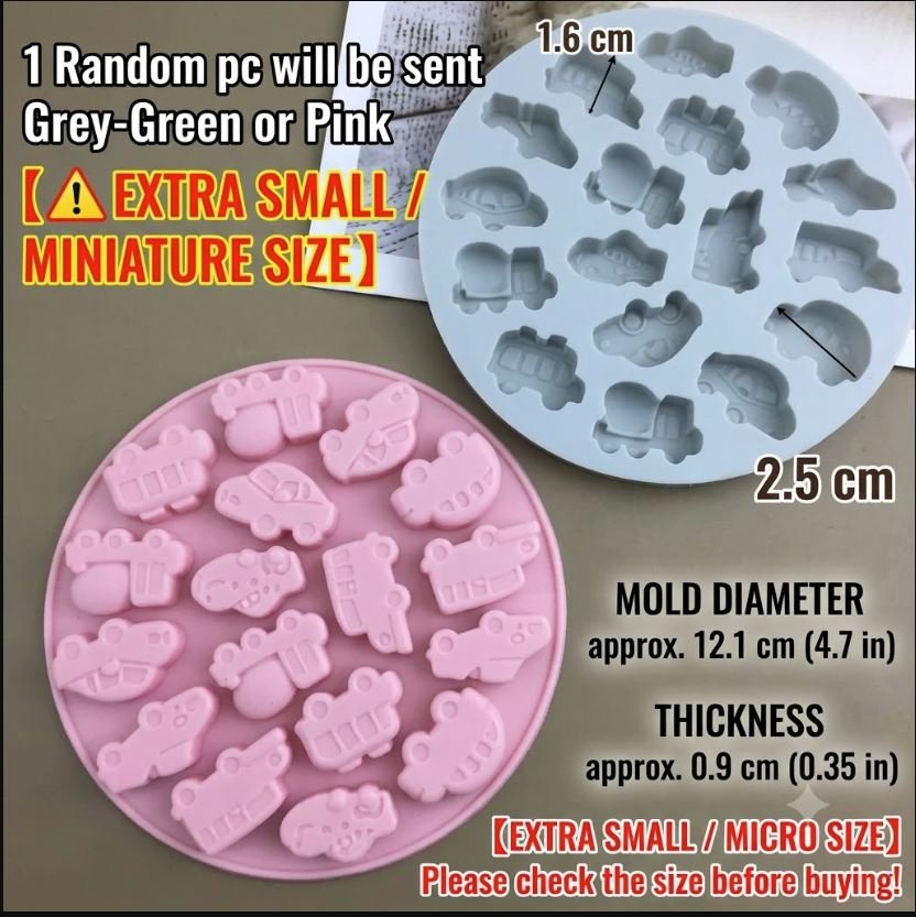 Vedini Mini Small Cars Silicon Mold JKB-3578