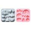Vedini 10 Cavity Set of Turkey, Pumpkin Cake, and Other Harvest-Themed Silicon Mold JKB-3537 - Image 2