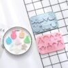 Vedini 8 Cavity Christmas Themed Snowman, Bell, Candle, Gingerbread Man, and Other Silicone Molds JKB-3560 - Image 4