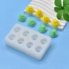 8 Little Duck Shaped Silicone Mold Soap Silicone Mold Fondant DIY Candle Mold JKB-3492 - Image 4