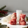 Vedini Christmas Boot Candle Silicone Mold DIY Christmas Santa Claus Silicon Mold-JKB-3571 - Image 4