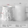 Vedini Concrete/Gypsum Santa Claus Cup Silicone Mold Christmas Scented Candle Plaster Decoration Silicone Mold JKB-3569 - Image 2