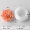 Vedini New peony flower Silicone Mold, Resin, Plaster Flower Mold JKB-3565 - Image 3