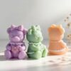 Vedini Bow Teady With Heart Silicon Mold JKB-3516 - Image 2