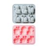 Vedini 6-Cavity Different Snail-Themed Cake Molds, Cartoon Chocolate Molds, Ice Cube Silicone Molds JKB-3545 JKB- - Image 2