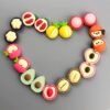 Vedini14 Cavity Of different fruit chocolate molds, mangosteen, durian, pineapple cake decoration molds JKB-3558 - Image 4