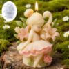 Vedini Girl Swan Lily Silicone Mold JKB-3567 - Image 5