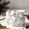 Vedini Concrete Santa Claus Gift Bag Cup Silicone Mold DIY Christmas scented candle plaster decoration silicone mold JKB-3570 - Image 5