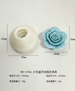 Alternative view of Vedini Blooming Rose Silicon Mold JKB-3568