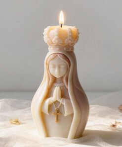 Vedini Praying Girl/Angel With Crown Silicon Mold JKB-3515