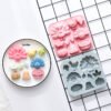 Vedini 10 Cavity Set of Turkey, Pumpkin Cake, and Other Harvest-Themed Silicon Mold JKB-3537 - Image 5