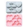 Vedini 6-Cavity Swan Heart-Shaped Silicone Mold Cake Mold JKB-3534 - Image 2
