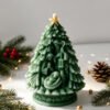 Vedini Christmas Tree with Jesus Silicon Mold JKB-3528