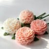 Vedini New peony flower Silicone Mold, Resin, Plaster Flower Mold JKB-3565 - Image 4