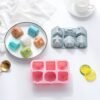 Vedini 6 Cavity Set of Different 3D House-Shaped Silicone Molds for Cakes, Handmade Soap, Resin, and Chocolate JKB-3532 - Image 2