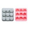 Vedini 9 Cavity Of Different Snowflake-Shaped Silicone Molds for Christmas Cakes, Ice Trays, and Chocolate Molds JKB-3557 - Image 3