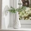 Vedini Leaves Pattern Vase Silicone Mold JKB-3514