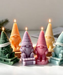 skiing gnome mould