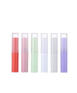 3g Empty Lip Balm Tubes - PP Plastic Lipstick Containers | Multiple Colors
