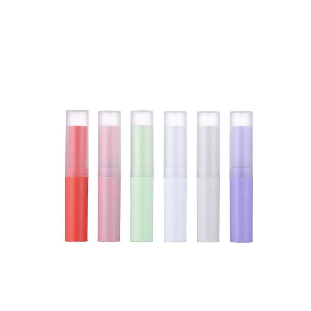 3g Empty Lip Balm Tubes - PP Plastic Lipstick Containers | Multiple Colors