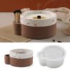 Vedini Epoxy Cement Cup With Match Hole Match Storage Large Capacity Silicone Mold JKB-3502 - Image 3