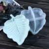 Vedini Leaf Tray Silicone Mold,Concrete Plaster Leaf Dish Mold, Epoxy Resin Trinket Tray Mold, Jewelry Tray Silicon Mold,Resin Plate Mold 53119 - Image 5