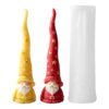 3D Christmas Gnome Candle Silicone Mould | Santa Gnome Decorative Candle Making Mould | 18.5 cm Festive Candle Mould JKB-3522 - Image 6