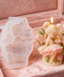 Vedini Girl Swan Lily Silicone Mold JKB-3567