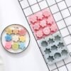 Vedini 9 Cavity Of Different Snowflake-Shaped Silicone Molds for Christmas Cakes, Ice Trays, and Chocolate Molds JKB-3557 - Image 5