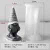 Christmas candle mould skiing candle mould