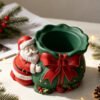 Vedini Concrete Santa Claus Gift Bag Cup Silicone Mold DIY Christmas scented candle plaster decoration silicone mold JKB-3570 - Image 7