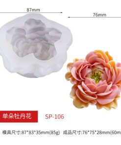 Vedini Star Peony Flower Mold JKB-3498