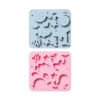 Vedini 10 Cavity Marine Fish and Sea Creature Themed Silicone Mold for Chocolate, Ice Cubes, Cake Decoration, and Baking JKB-3542 - Image 2