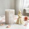 Vedini Baby Girl Holding Baby Silicone Mold for Scented Candles DIY Motherly Love Theme Handmade Soap Plaster Mold JKB-3580 - Image 4