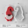 Christmas Elf Aromatherapy Candle Silicone Mold DIY Christmas Dwarf Candle Plaster Ornament Mold JKB-3572 - Image 3
